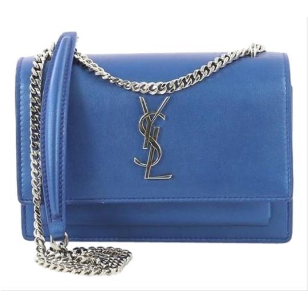 Saint Laurent chain wallet